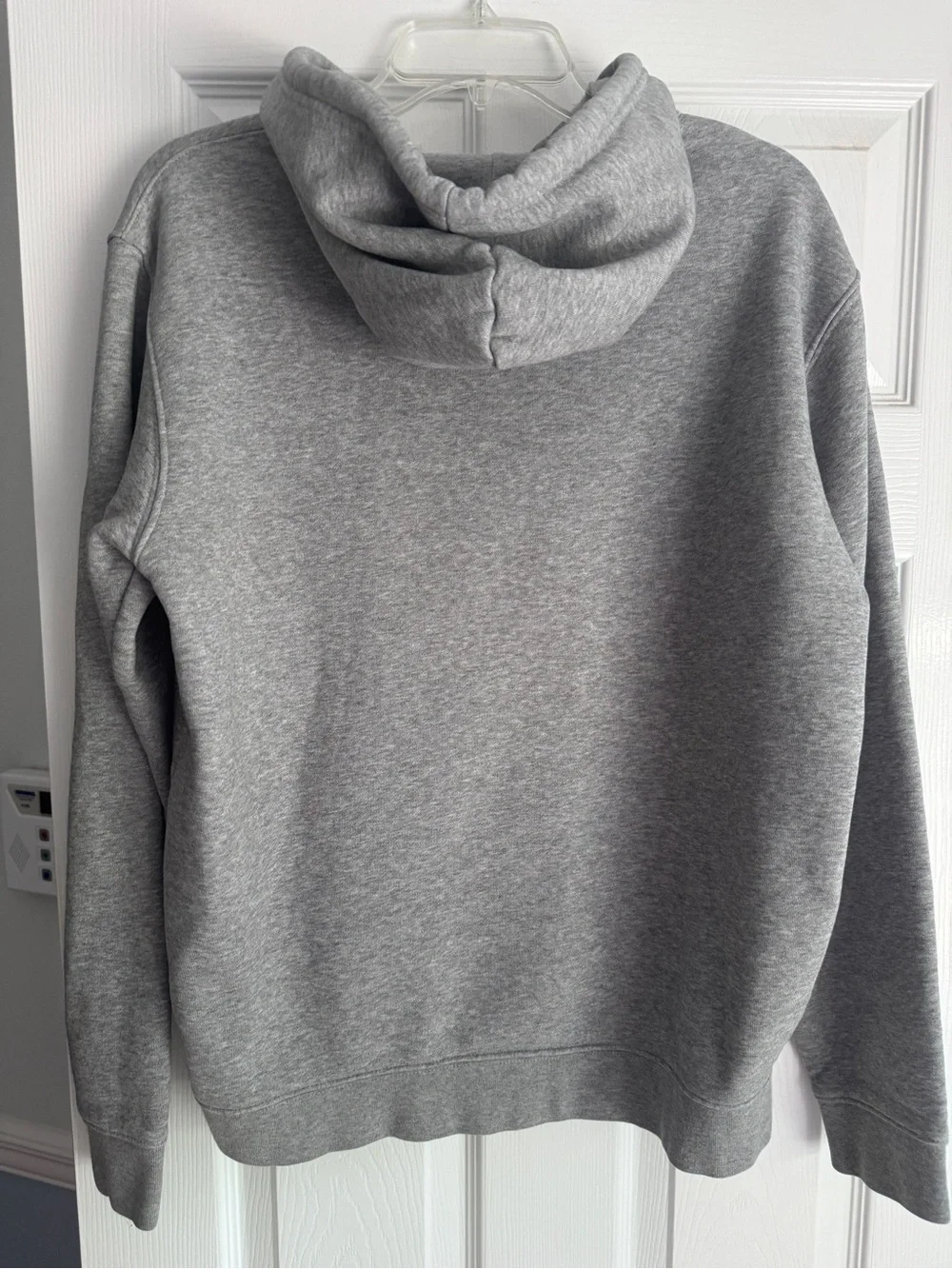Adidas Men’s Gray Originals Trefoil Pullover Hoodie, Athletic Top - Picture 7 of 10